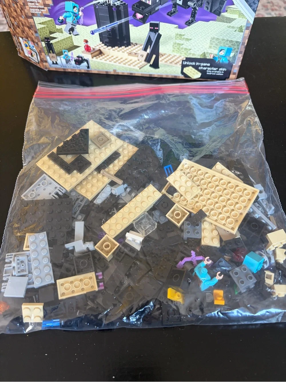 Lego Minecraft The End Battle 21151 *used*